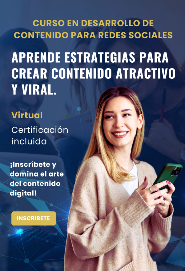 Curso en Desarrollo de Contenido para Redes Sociales